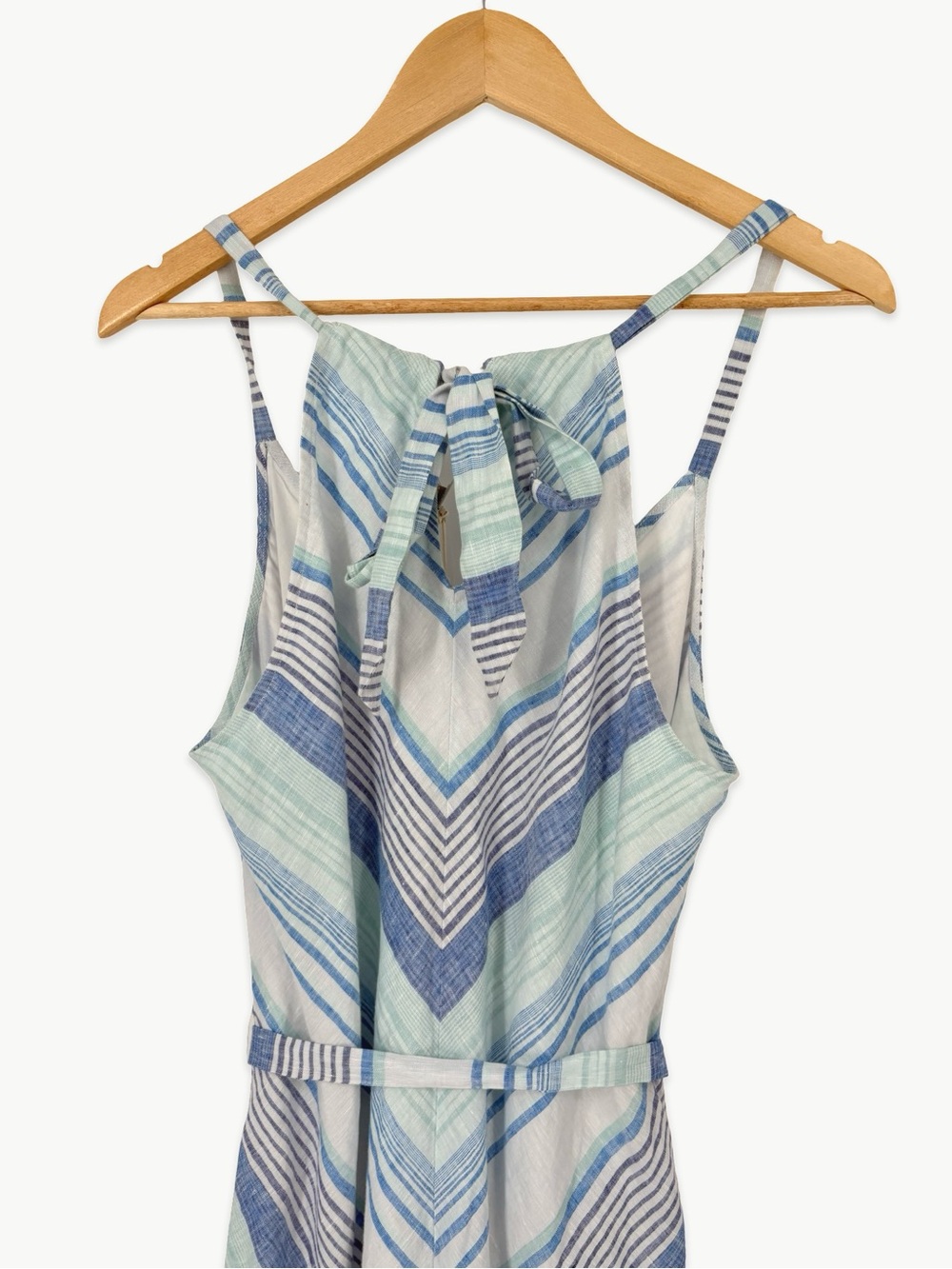 Tommy Bahama Ocean Reverie Maxi Dress Size Small Linen Stripe NWT Resort Beach - Picture 11 of 16